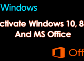 Windows / Office აქტივაცია