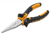 TOLSEN TOL455-10007 ბრტყელტუჩა გრძელცხვირა მეტალის,რეზინის სახელურით 200mm