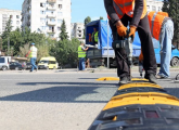 საგზაო  ნიშნების მონტაჟი