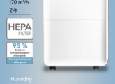 ტენის ამომშრობი ნესტის შემწოვი ჰაერის გამშრობი და გამწმენდი TTK 99 HEPA